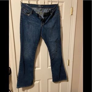 Size 14L old navy bootcut medium wash jeans